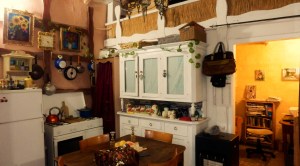 painted studio walls - inspired by cafe in florence